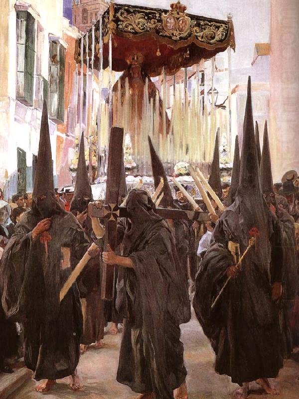 Joaquin Sorolla Seville s Holy Week china oil painting image